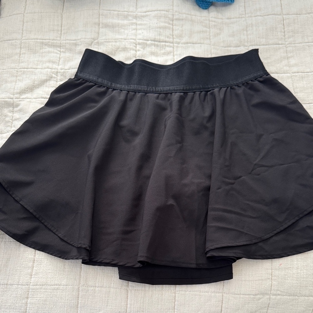 90 Degree By Reflex Black Athletic Skort
